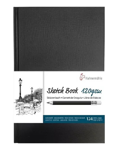 Cuaderno Hahnemuhle A5 Sketch Book Bocetos Dibujos 120 Gr
