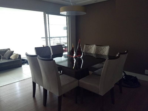 Lindo Apartamento Em Condomínio Alto Padrão Para Venda No Bairro Do Tatuapé, 4 Dorm, 2 Suíte, 3 Vagas, 204 M - 1675