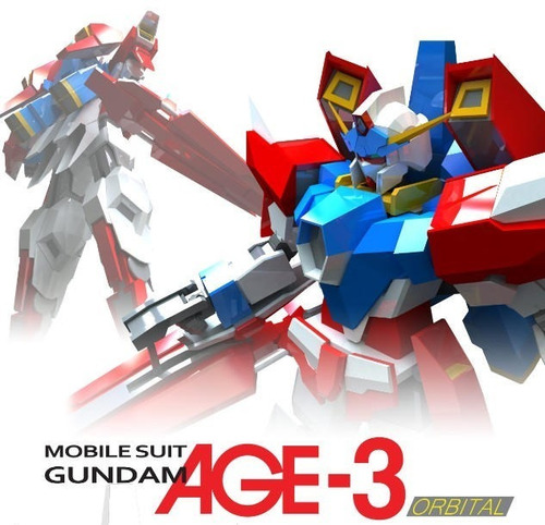 Age 3o Gundam Age 3 Orbital Papercraft Mercadolibre