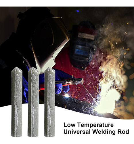 3 Barras De Soldadura Rápida Aluminio Baja Temperatura 78mm