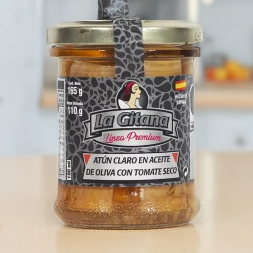 La Gitana AtĂșn Claro Aceite De Oliva Con Tomate Seco 6 Pzas