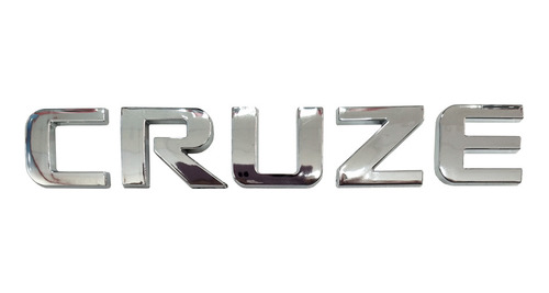 Emblema Cruze Cromado Chevrolet ( Incluye Adhesivo 3m)