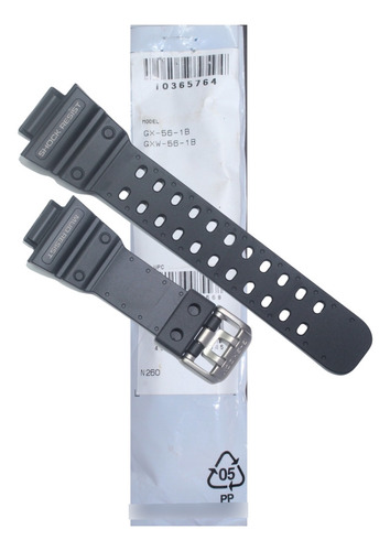 Pulseira Casio Original G-shock Gx-56-1b Gxw-56 Escr.branca Preto
