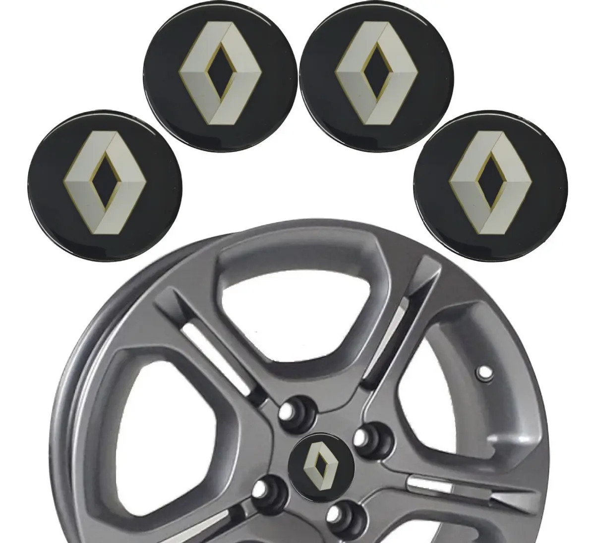 Adesivo para calota Renault