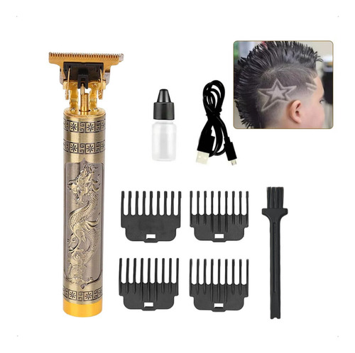 Máquina Acabamento Cabelo E Barba Recarregável Profissional