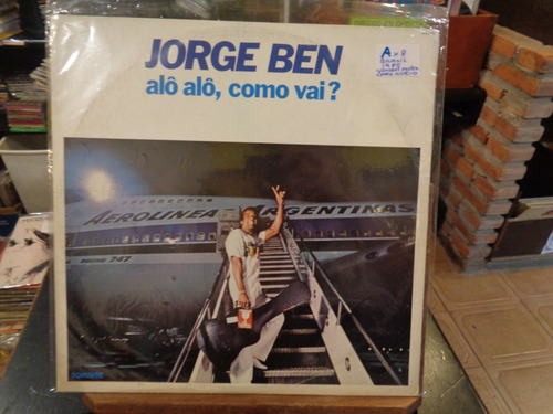 Jorge Ben Alo Alo Coo Vai Vinilo Brasil Con Poster A1