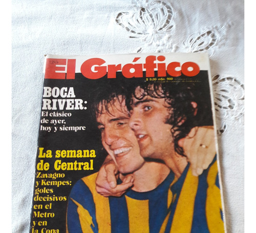 El Grafico Nº 2897 16/4/1975 Zavagno Kempes Central