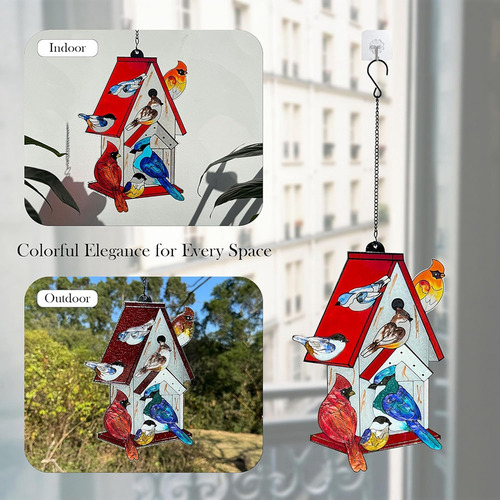 Vidriera Para Colgar En Vitral, Captador De Sol, Para Ventan