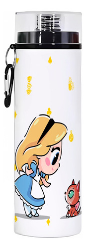 Termo Cilindro Princesas Botella 750ml Alicia
