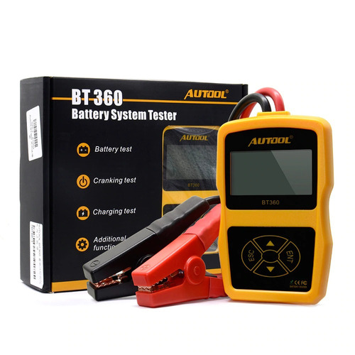 Testador De Bateria Verificador De Bateria Automotiva Bt360