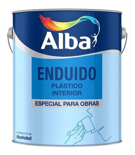 Enduido Plástico Alba Para Interior X 4 Lts