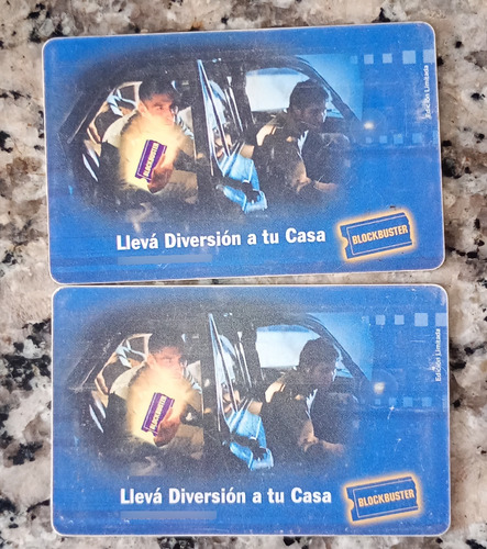 Antigua Lote 2 Tarjetas Telefónicas (Usado)