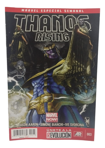 Thanos Rising 003 Editorial Televisa (Usado)