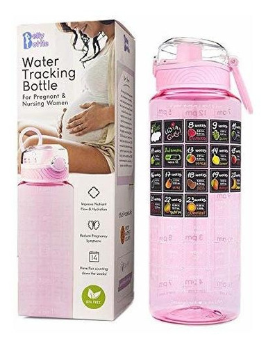 Bellybottle - Botella De Agua Para Embarazo, Seguimiento De 