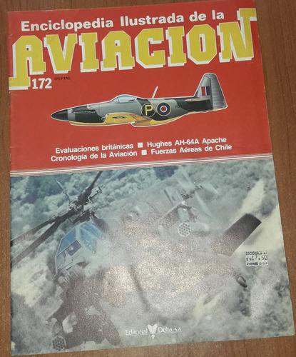 Revista Enciclopedia Ilustrada De La Aviacion N°172