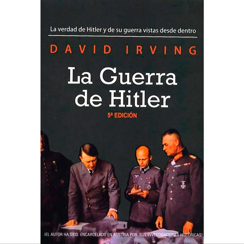 La Guerra De Hitler, De David Irving. Editorial Solar, Tapa Blanda, Edición 1 En Español, 2018