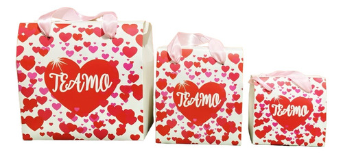 Caja Decorativa Lonchera Para Arreglos Amor Feliz Dia X3u