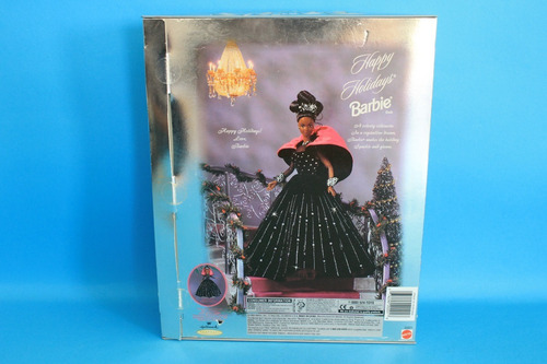 Barbie Happy Holidays 1998 Afroamericana (Usado)