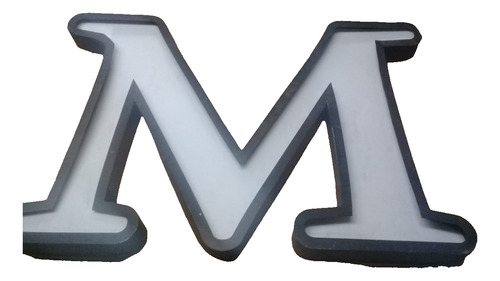 Letras Corporeas De Chapa Y Acrilico Con Luz Led
