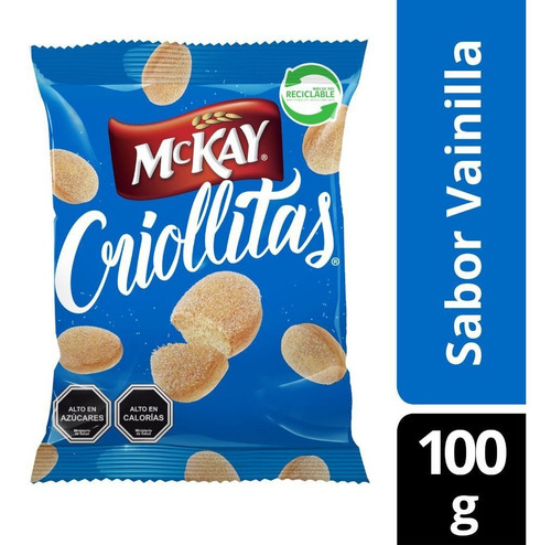 Galletas Mckay Criollitas Champaña 100 G