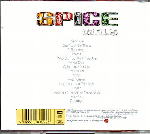 CD Spice Girls - Greatest Hits