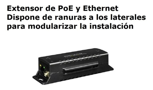 Imagen 3 de 8 de Extensor De Poe Y Ethernet Marca Cygnus Cy-ext
