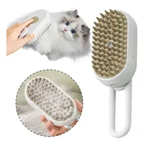 Comprar Cepillo Automatico A Vapor Perros Quita Pelos Gatos Mascotas Color Blanco