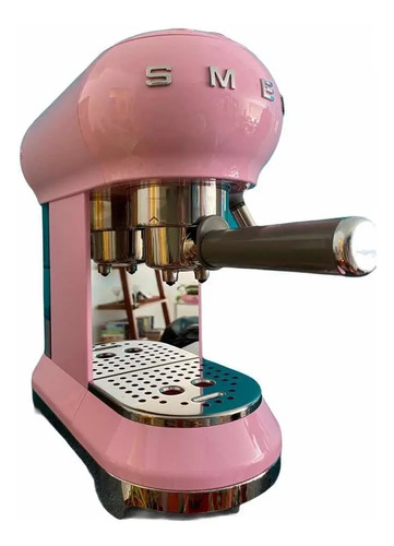Smeg Máquina Café Espresso Retro 1 Lt Rosa Pastel Cafetera | MercadoLibre