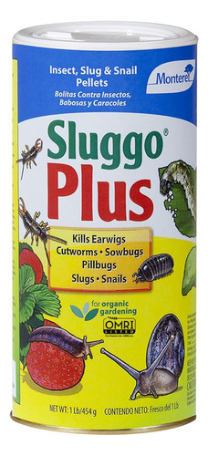Sluggo Plus Lg6575 Pesticida Para Huerto Orgánico, Contra