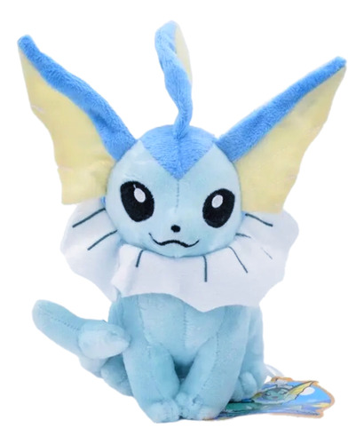 Vaporeon Peluche Pokemon 18 Cm Aprox