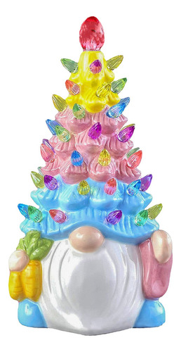 Decoraciones Coloridas De Pascua Con Forma De Árbol De Muñec