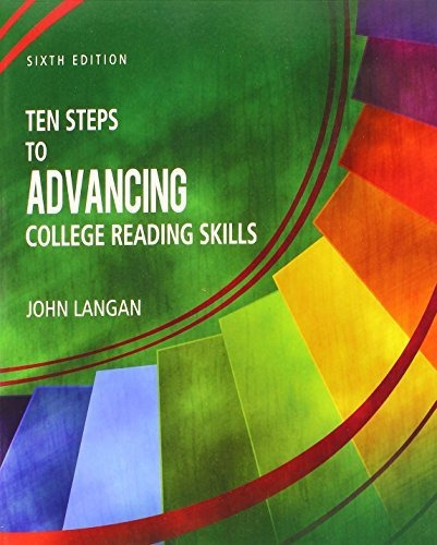 Book : Ten Steps To Advancing College Reading Skills - John