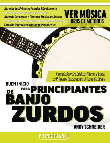 Buen Inicio Para Principiantes De Banjo Zurdos: Aprende Acor