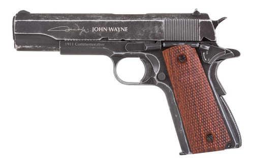 Pistola John Wayne 1911 Metal Co2 Blowback Postas .177 Combo