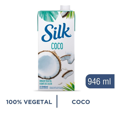 Silk Bebida Vegetal A Base De Coco 946 Ml