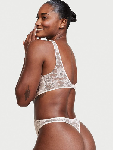 Body Encaje Elástico Brillo Victoria's Secret