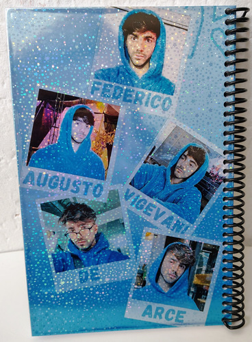 Libreta Fede Vigevanni Club Misterio Azul (Usado)