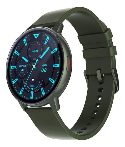 Smartwatch Colmi I31 Verde Malla De Silicona Amoled 40g Ip67 Color de la malla Verde musgo Color del bisel Verde musgo