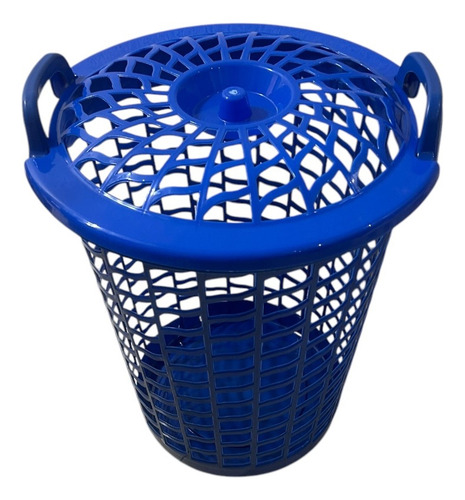 Cesto De Plástico Para Ropa Sucia Azul Cesto Azul