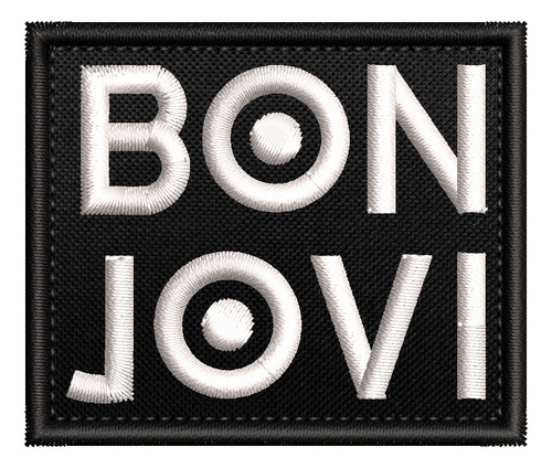 Patch Banda Bon Jovi 6cm