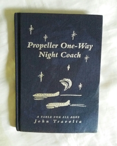 John Travolta Propeller One Way Night Coach Libro En Ingles