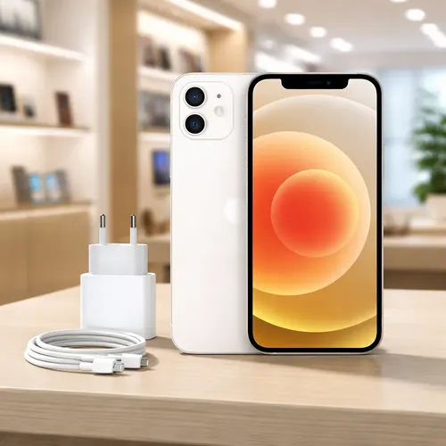 Apple iPhone 12 ホワイト　128GB Celular Apple Iphone 12 (128 Gb) - Branco Inclui Conjunto