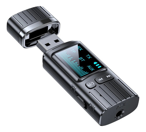 Receptor Digital Bluetooth Transmisor De Audio 2 En 1