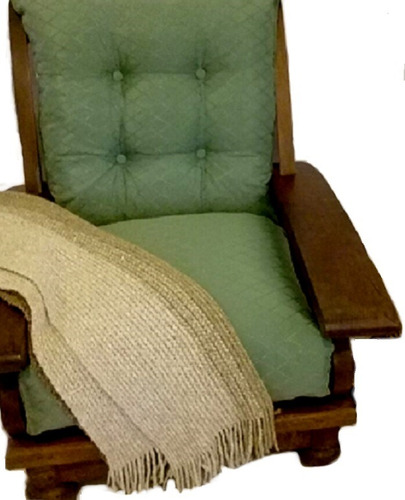 Almohadon  Sillon Algarrobo 60x60x15 En Jackard!