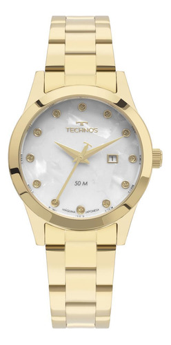 Relógio Technos Feminino 2015cer/1b Elegance Dourado