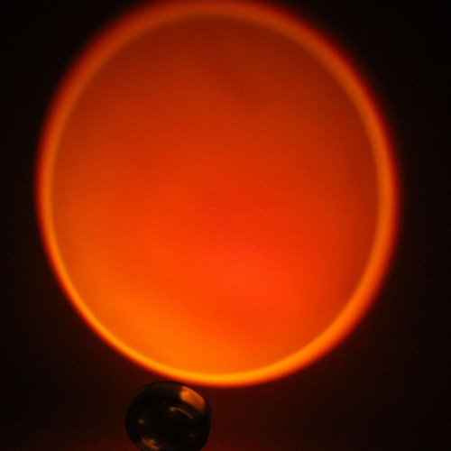 Lampara Led Proyeccion 16 Colores Atardecer Sunset Mesa