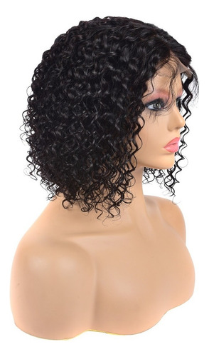 Peruca Cabelo Humano Ondulado 25cm