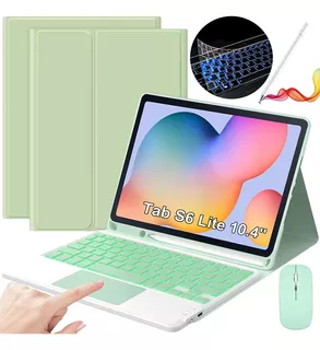 Case With Keyboard And Mouse For Galaxy Tabs6 Lite 10.4