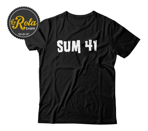 Polo - T Shirt Rock - Sum 41 -  La Rola Store Perú 2