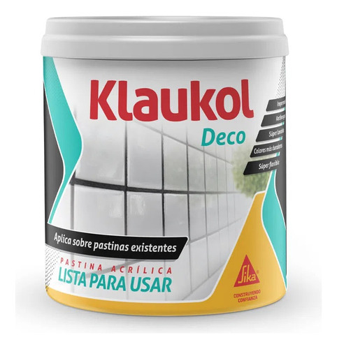 Pastina Acrílica Impermeable Antihongos Deco (1,5kg) Klaukol